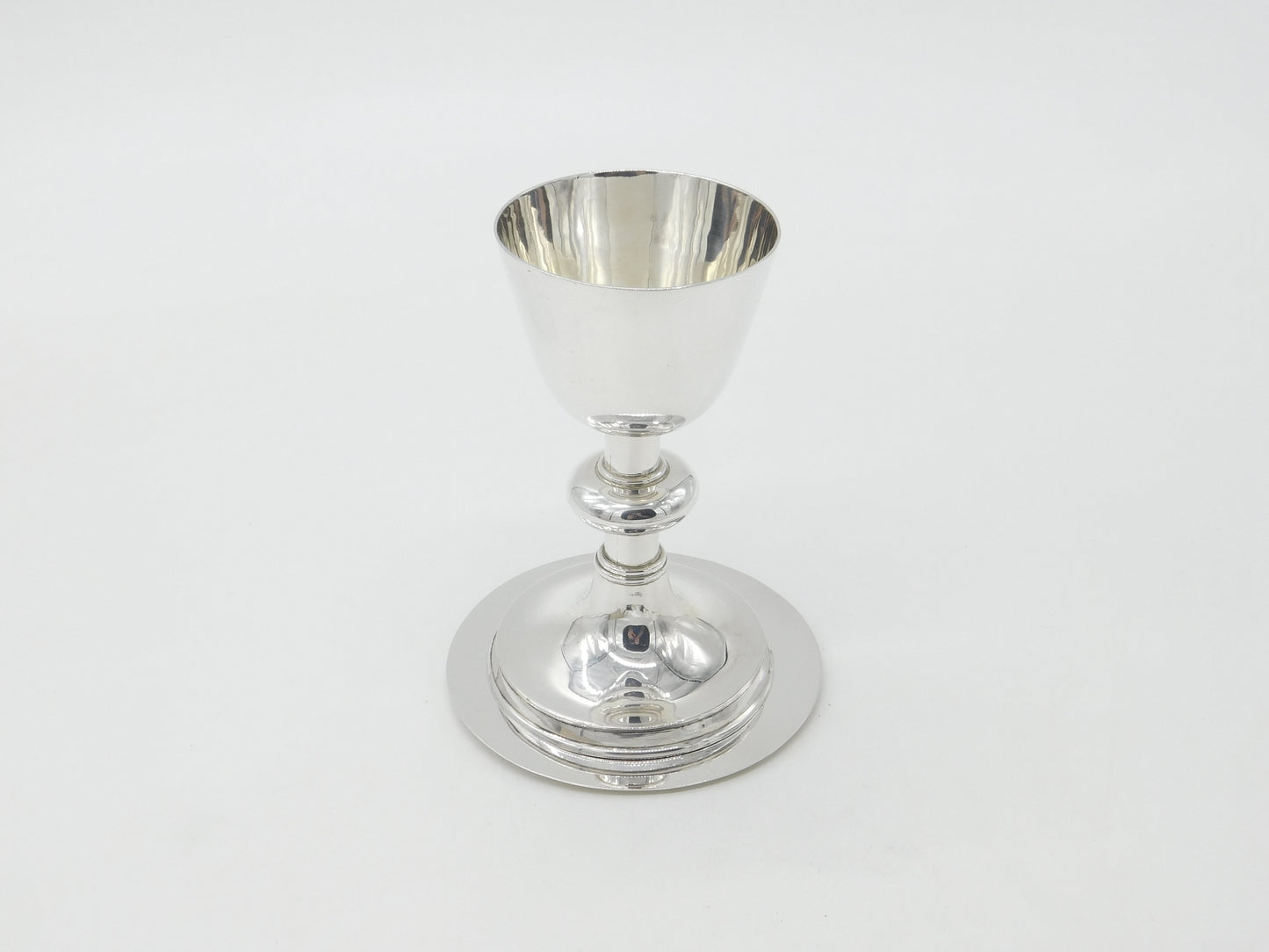 Victorian Sterling Silver Communion Wine Goblet & Peyton 1886 London Antique