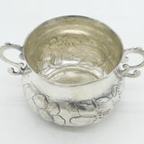 Southampton Provincial 17th Century Sterling Silver Porringer Cup Antique c1670