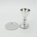 Victorian Sterling Silver Communion Wine Goblet & Peyton 1886 London Antique