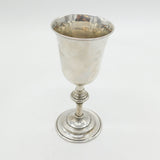 19th Century Peter Hertz Danish Sterling Silver Wine Goblet Antique c1890