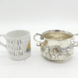 Southampton Provincial 17th Century Sterling Silver Porringer Cup Antique c1670