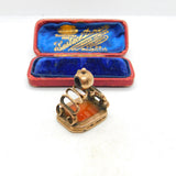 Georgian Pinchbeck Gold & Carnelian 'Vincit Veritas' Heraldic Fob Seal Antique