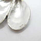 Novelty Sterling Silver Ornament in Marine Mussel Form 1976 Birmingham