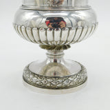 George IV Large Sterling Silver Vine Pattern Wine Goblet Antique 1828 London