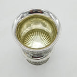 George IV Large Sterling Silver Vine Pattern Wine Goblet Antique 1828 London