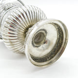 George IV Large Sterling Silver Vine Pattern Wine Goblet Antique 1828 London