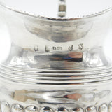 Irish Sterling Silver Paw Foot Shell Pattern Cream Jug 1818 Dublin James Le Bas