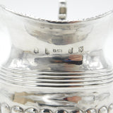 Irish Sterling Silver Paw Foot Shell Pattern Cream Jug 1818 Dublin James Le Bas
