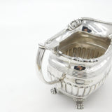 Irish Sterling Silver Paw Foot Shell Pattern Cream Jug 1818 Dublin James Le Bas