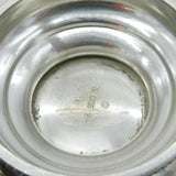 Victorian Sterling Silver Aesthetic Owl & Bird Pattern Mug Antique 1879 Birmingham