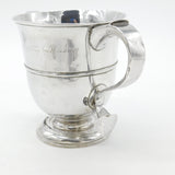 George II Sterling Silver Sporting Trophy Cup 'The Hull Plate' 1751 London