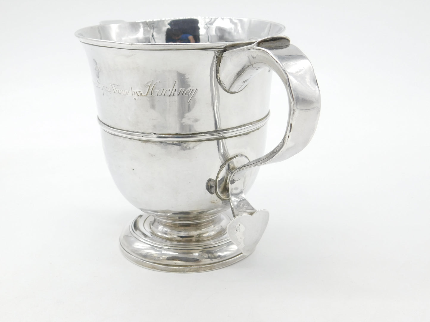 George II Sterling Silver Sporting Trophy Cup 'The Hull Plate' 1751 London