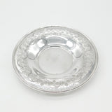 Tiffany & Co. Sterling Silver Pierced Floral Sweet Treat Dish c1930 Antique Deco