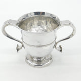 George II Sterling Silver Sporting Trophy Cup 'The Hull Plate' 1751 London