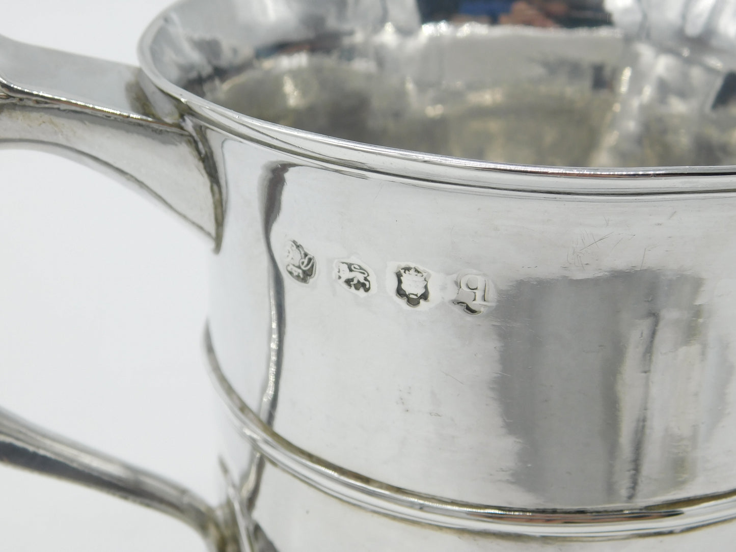 George II Sterling Silver Sporting Trophy Cup 'The Hull Plate' 1751 London