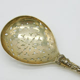 Victorian Sterling Silver Apostle Terminal Sugar Caster Spoon Antique 1885 London