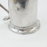 George II Sterling Silver Pint Tankard Mug 1746 Newcastle John Langlands I