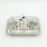 George IV Matthew Boulton Sterling Silver Desk Stand Antique 1828 Birmingham