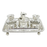 George IV Matthew Boulton Sterling Silver Desk Stand Antique 1828 Birmingham