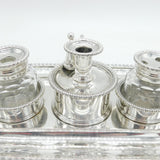 George IV Matthew Boulton Sterling Silver Desk Stand Antique 1828 Birmingham