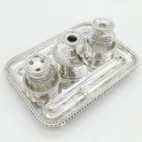 George IV Matthew Boulton Sterling Silver Desk Stand Antique 1828 Birmingham