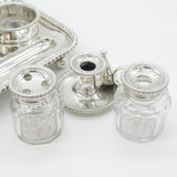 George IV Matthew Boulton Sterling Silver Desk Stand Antique 1828 Birmingham