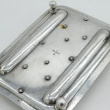 George IV Matthew Boulton Sterling Silver Desk Stand Antique 1828 Birmingham