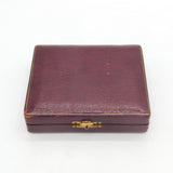 Victorian Boxed Sterling Silver Ladies Hair Curling Travelling Set Antique