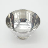 Victorian Sterling Silver Floral Form Sweet Treat Bowl with Crest 1867 London