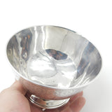 Victorian Sterling Silver Floral Form Sweet Treat Bowl with Crest 1867 London