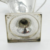 George III Sterling Silver Pedestal Cream Jug Antique 1790 London Thomas Shaw