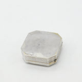 Victorian Sterling Silver Colourful Enamel Floral Trinket Box c1890 Antique