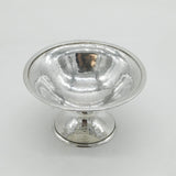 Guild of Handicrafts Planished Sterling Silver Pedestal Dish Vintage 1955 London