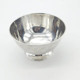 Victorian Sterling Silver Floral Form Sweet Treat Bowl with Crest 1867 London