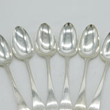 George I Set of Six Britannia Silver Tablespoons Antique 1722 London E. Jennings