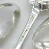 George I Set of Six Britannia Silver Tablespoons Antique 1722 London E. Jennings
