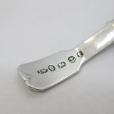 George III Sterling Silver Tea Caddy Spoon Antique 1817 Birmingham J Willmore