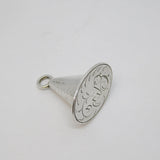 George III Sterling Silver Welsh Hat 'Eliza' Fob Seal Antique 1798 Birmingham