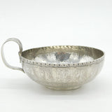 Edwardian Sterling Silver Egyptian Pattern Wine Cup Antique 1907 Chester