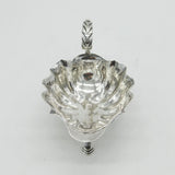George II Sterling Silver Floral Pattern Small Sauce Boat Antique 1754 London