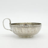 Edwardian Sterling Silver Egyptian Pattern Wine Cup Antique 1907 Chester