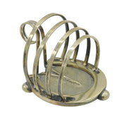 Victorian Silver Plated Novelty Horseshoe Toast Rack Antique c1890