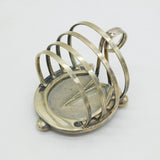 Victorian Silver Plated Novelty Horseshoe Toast Rack Antique c1890