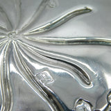 Irish Edwardian Sterling Silver Animal Pattern Treat Bowl Antique 1908 Dublin