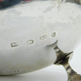 Newcastle Provincial George III Sterling Silver Sauce Boat Antique c1780
