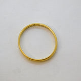 George I 22ct Gold Posey Ring 'Let Virtue Bee Thy Guide' Antique c1725 London