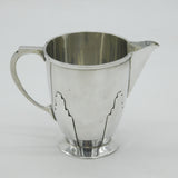 Goldsmiths & Silversmiths Sterling Silver Cream Jug Antique 1931 London Deco