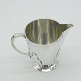 Goldsmiths & Silversmiths Sterling Silver Cream Jug Antique 1931 London Deco