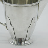 Goldsmiths & Silversmiths Sterling Silver Cream Jug Antique 1931 London Deco