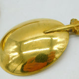 19th Century Set of Four Gold Plated Decorative Apostle Tablespoons Antique c1880